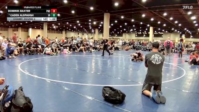 120 lbs Champ. Round 3 - Caden Alspaugh, Vancleave HS vs Dominik Baxter, PWC