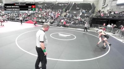 5A 144 lbs Cons. Semi - Logan Mcnally, Wasatch vs Adam Mitchell, Cedar Valley