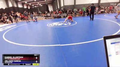 150 lbs Semifinal - Gabriel Ellertson, Outlaw Wrestling Club vs Orlando Garcia, Washington