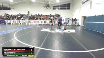 150 lbs Champ. Round 1 - Vladimir Cuellar Rangel, Reedley vs Noah Mendes, Highland