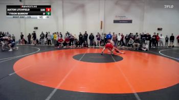 175 lbs Quarterfinal - Tyson Barrow, North Posey vs Jaxton Litchfield, Heritage