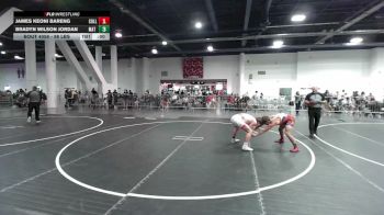 144 lbs Round Of 16 - Gunner Barron, BlackCat WC vs Kyson Rogers, Nikiski Freestyle WC
