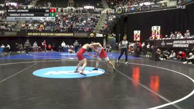 149 lbs Cons. Round 2 - Angelo Centrone, Cortland vs Avery Leonard, SUNY Oneonta