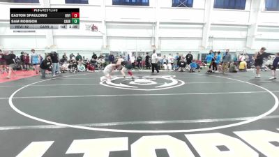 160 lbs Round Robin 2 - Easton Spaulding, Revival Black-MS vs Sam Robison, Carrollton Warrior-MS