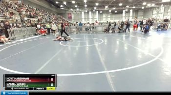 92 lbs Quarterfinal - Daniel Green, Billings Wrestling Club vs Hoyt Harshman, Mat Demon Wrestling Club