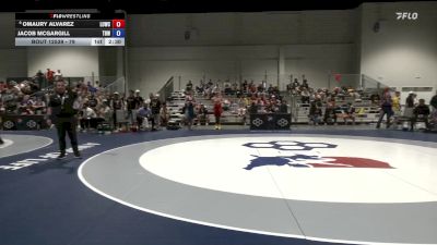79 lbs Champ. Round 2 - Omaury Alvarez, Level Up Wrestling Center vs Jacob McGargill, The Best Wrestler