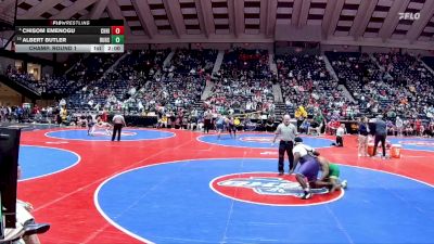 285-6A Champ. Round 1 - Albert Butler, Buford HS vs Chisom Emenogu, Chapel Hill