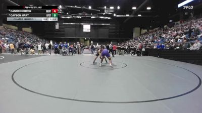 190 lbs Champ. Round 1 - Jaelyn Sides, Overland Park - Blue Valley Southwest HS vs Bryan Wilson, Arkansas City