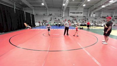 52 lbs Rr Rnd 2 - Lorenzo Barberi, Elite NJ Elem Black vs Jack Sanders, Mat Assassins Yellow