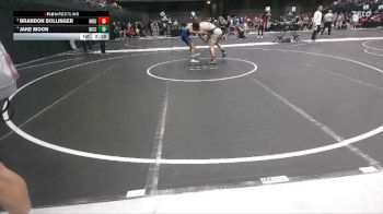 157 lbs Quarterfinal - Brandon Bollinger, Missouri Baptist University vs Jake Moon, Oklahoma City