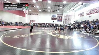 126 lbs Round Of 16 - Derek Consolini, Stafford vs Nathaniel Kinser, Morgan