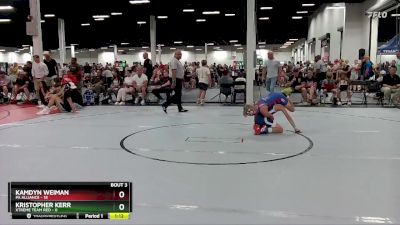 84 lbs Round 1 (6 Team) - Kamdyn Weiman, PA Alliance vs Kristopher Kerr, Xtreme Team Red