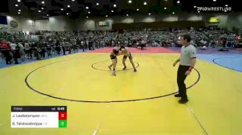 175 lbs Consi Of 16 #2 - Junior Lealbojorquez, South Bakersfield High School vs George Tahdooahnippah, Elgin Wrestling