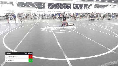 120 lbs Consi Of 4 - Vito Farano, Denning WC vs Hansel Acte, Ike Mob