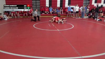 144 lbs Round 2 (4 Team) - Gabriel McCallum, Vestavia Hills vs Rivers Harbison, Hewitt-Trussville