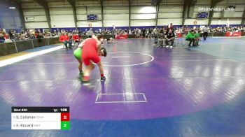 112 lbs Quarterfinal - Sean Callahan, Tewksbury PAL vs Evan Bouard, Smittys Barn