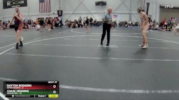 165 lbs Round 7 (8 Team) - Chase Henning, Kraken Red vs Dayton Rodgers, Dover Bandits