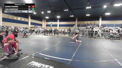 123 lbs Quarterfinal - Xavier Ramirez, Cal Grapplers vs Liam Anderson, 208 Spartans