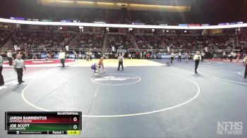 II-108 lbs Quarterfinal - Jaron Barrientos, Lewiston Porter vs Joe Scott, Letchworth