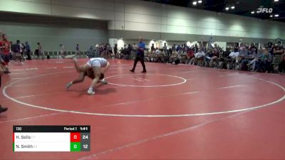 130 lbs Finals (8 Team) - Nevaeh Smith, STL YELLOW vs Heidi Selis, MXW Purple