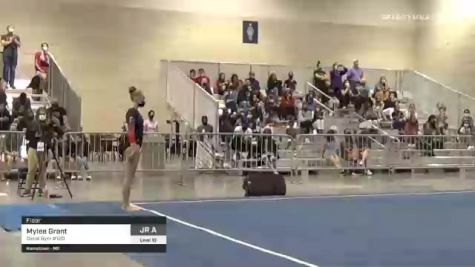 Mylee Grant - Floor, Decal Gym #120 - 2021 USA Gymnastics Development Program National Championships