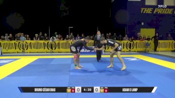 Adam D Lamp vs Bruno César Dias 2025 Pan IBJJF Jiu-Jitsu No-Gi Championship