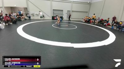 106 lbs Placement Matches (8 Team) - Caleb Jackson, Utah vs Kaleb Ambrose, New Jersey