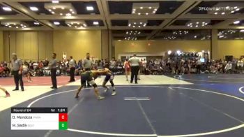 Match - David Mendoza, Magnolia High School vs Mohamed Sedik, South Torrance