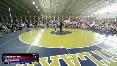 215 lbs Round 2 (8 Team) - Corban Patchett, Washington vs Cristhian Soto, Florida