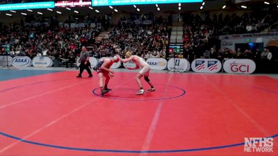 171 lbs 1st Place Match - Zane Gerlach, South Anchorage High School vs Simon Connolly, North Pole Patriots