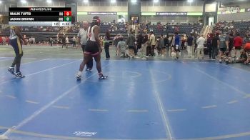 197 lbs Champ. Round 2 - Malik Tufts, University Of Rio Grande vs Jason Brown, Andrew College