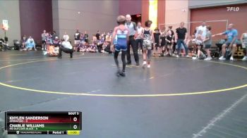 65 lbs Round 3 (4 Team) - Charlie Williams, MO Outlaws Black vs Khylen Sanderson, Operators