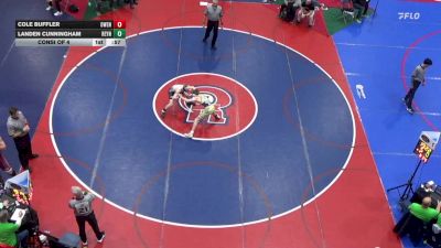 110 lbs Consi Of 4 - Cole Buffler, Owen J Roberts vs Landen Cunningham, Reynolds