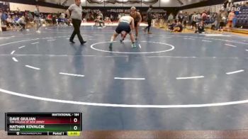 184 lbs 7th Place Match - Nathan Kovalcik, Messiah vs Dave Giulian, The College Of New Jersey