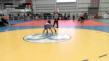 6 - 120 lbs Champ. Round 1 - Carter Shin, Chantilly vs Jeremy Hanright, Thomas Edison