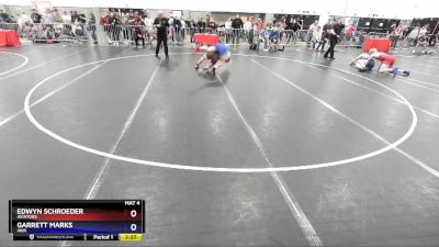 144 lbs Round 4 - Edwyn Schroeder, Aviators vs Garrett Marks, AWA