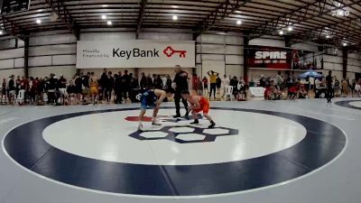 57 kg Cons. Round 3 - Brady Byrd, Warrior Regional Training Center vs Marcello Milani, Spartan Combat RTC/ Titan Mercury Wrestling Club (TMWC)