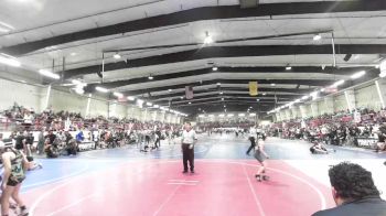 80 lbs Quarterfinal - Harmony Lorenzo DeHerrera, Duran Elite vs Kali Hernandez, PV Youth Wrestling