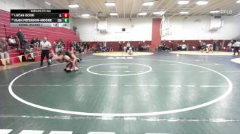 128 lbs Cons. Round 1 - Isaih Peterson-Moore, Granada vs Lucas Good, Las Lomas