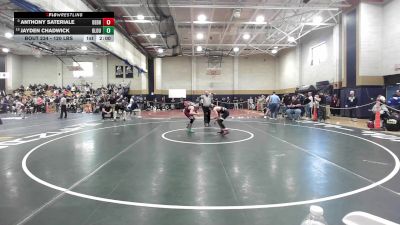 120 lbs Consi Of 8 #2 - Anthony Sateriale, Dedham vs Jayden Chadwick, Gloucester