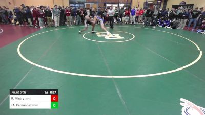 182 lbs Round Of 32 - Rumi Mistry, Concord vs Anthony Fernandez, Nashua South