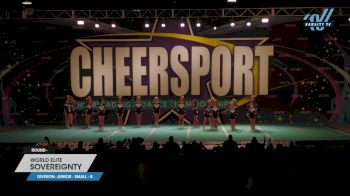 World Elite - Sovereignty [2023 L4 Junior - Small - B] 2023 CHEERSPORT National All Star Cheerleading Championship