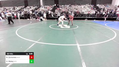 162-H lbs Consi Of 32 #1 - Nathan Quinones, Bergenfield vs Hugh Maley, William Penn Charter
