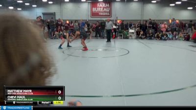 106 lbs Cons. Round 3 - Chevi Maul, Samurai Wrestling Club vs Matthew Mayr, Red Lion Wrestling Club