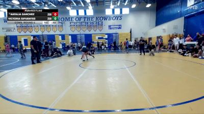 110 lbs Cons. Round 5 - Natalia Sanchez, Westside WC vs Victoria Sifuentes, Gladiator WC