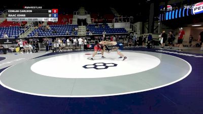 150 lbs Cons. Sub-rd Of 16 - Conlan Carlson, MN vs Isaac Johns, KY