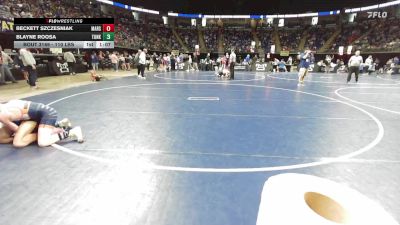 110 lbs Round Of 32 - Beckett Szczesniak, Mars vs Blayne Roosa, Tunkhannock