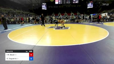 157 lbs Rnd Of 16 - Murphy Beyer, WI vs Eli Esguerra, OH