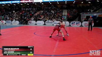 140 lbs 1st Place Match - THAILYN REYNOLDS, Wasilla High School vs Levi Shivers, South Anchorage High School