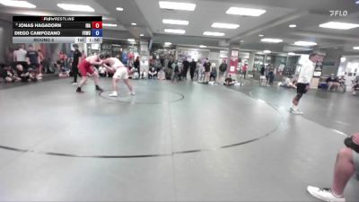 215 lbs Round 5 - Jonas Hagadorn, Idaho vs Diego Campozano, Fighting Squirrels Wrestling Club